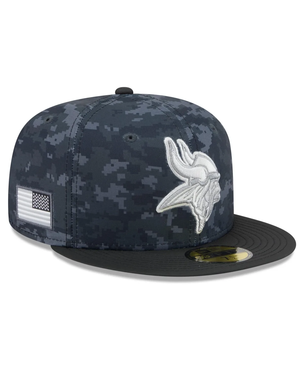 Minnesota Vikings 2026 Salute to Service 59FIFTY Fitted Hat by New Era