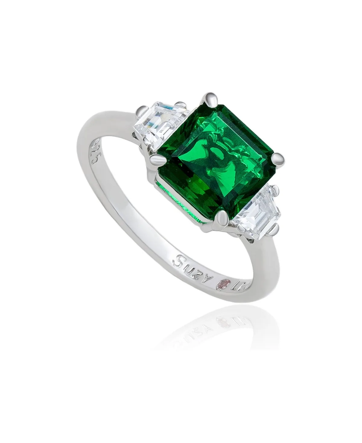Cubic Zirconia Engagement Ring