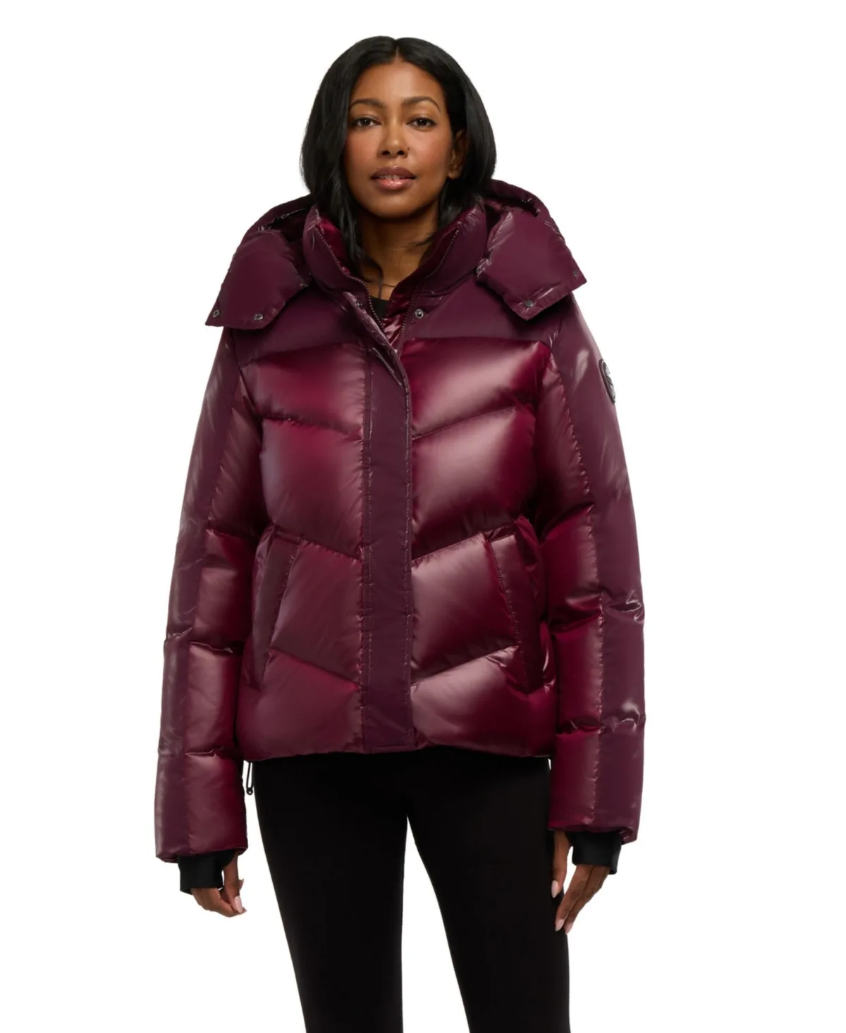 Violet Midweight Puffer Jacket by Pajar