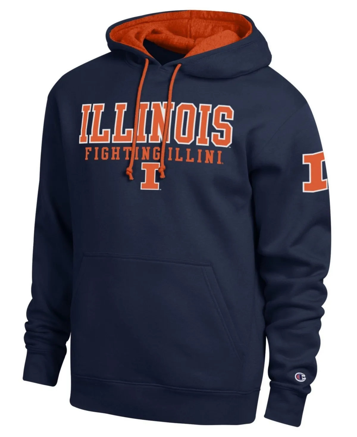 Illinois Fighting Illini Contrast Hoodie