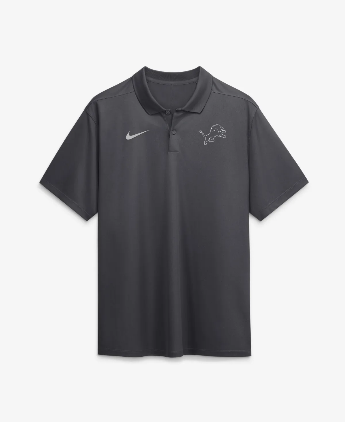 Detroit Lions Fractal Logo Victory Dri-Fit Polo Shirt by Nike