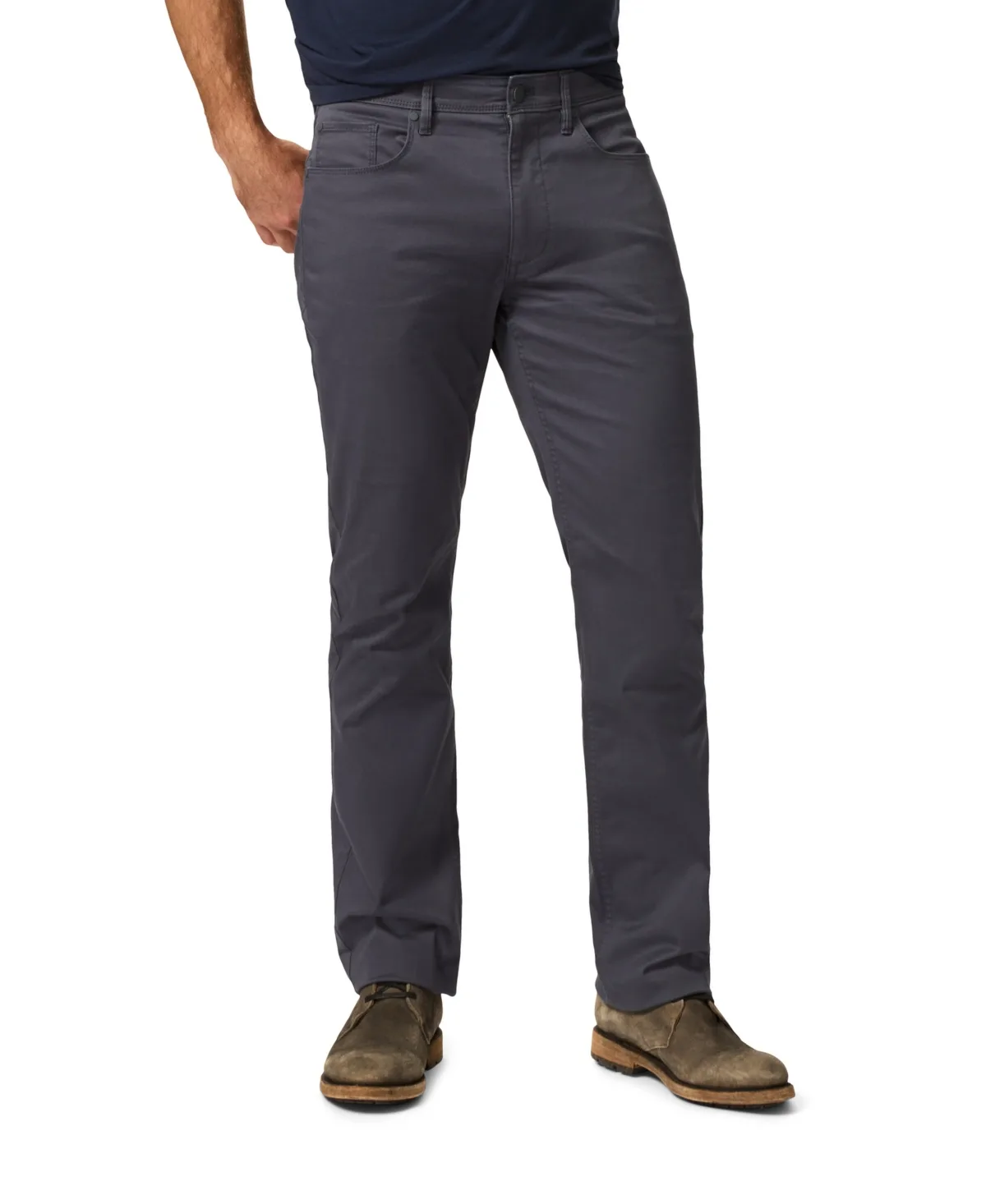 Stretch 5-Pocket Sateen Pants