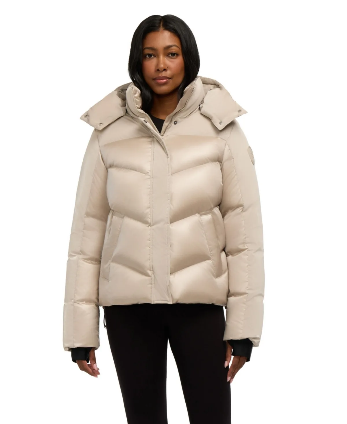 Violet Midweight Puffer Jacket