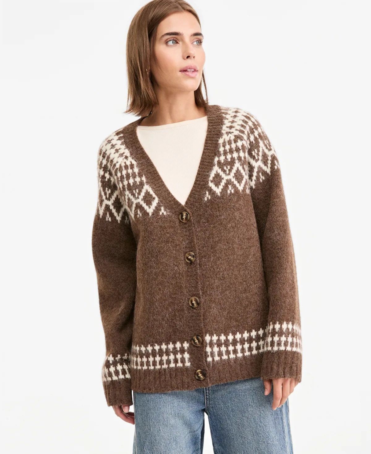 Long-Sleeve Cardigan by And Now This