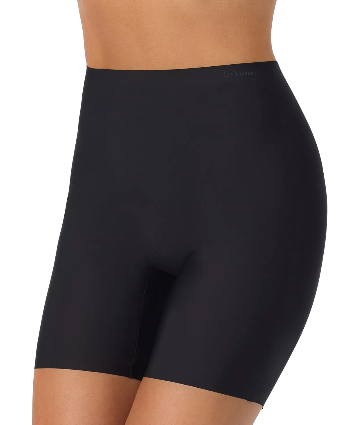 Cooling Comfort High-Waisted Pull-On Biker Shorts, 5" Inseam by Le Mystère