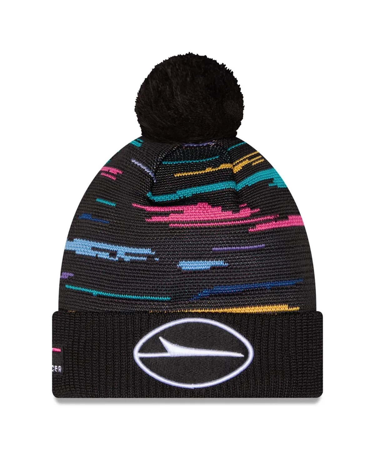 New York Jets 2026 NFL Crucial Catch Cuffed Knit with Pom Hat by New Era