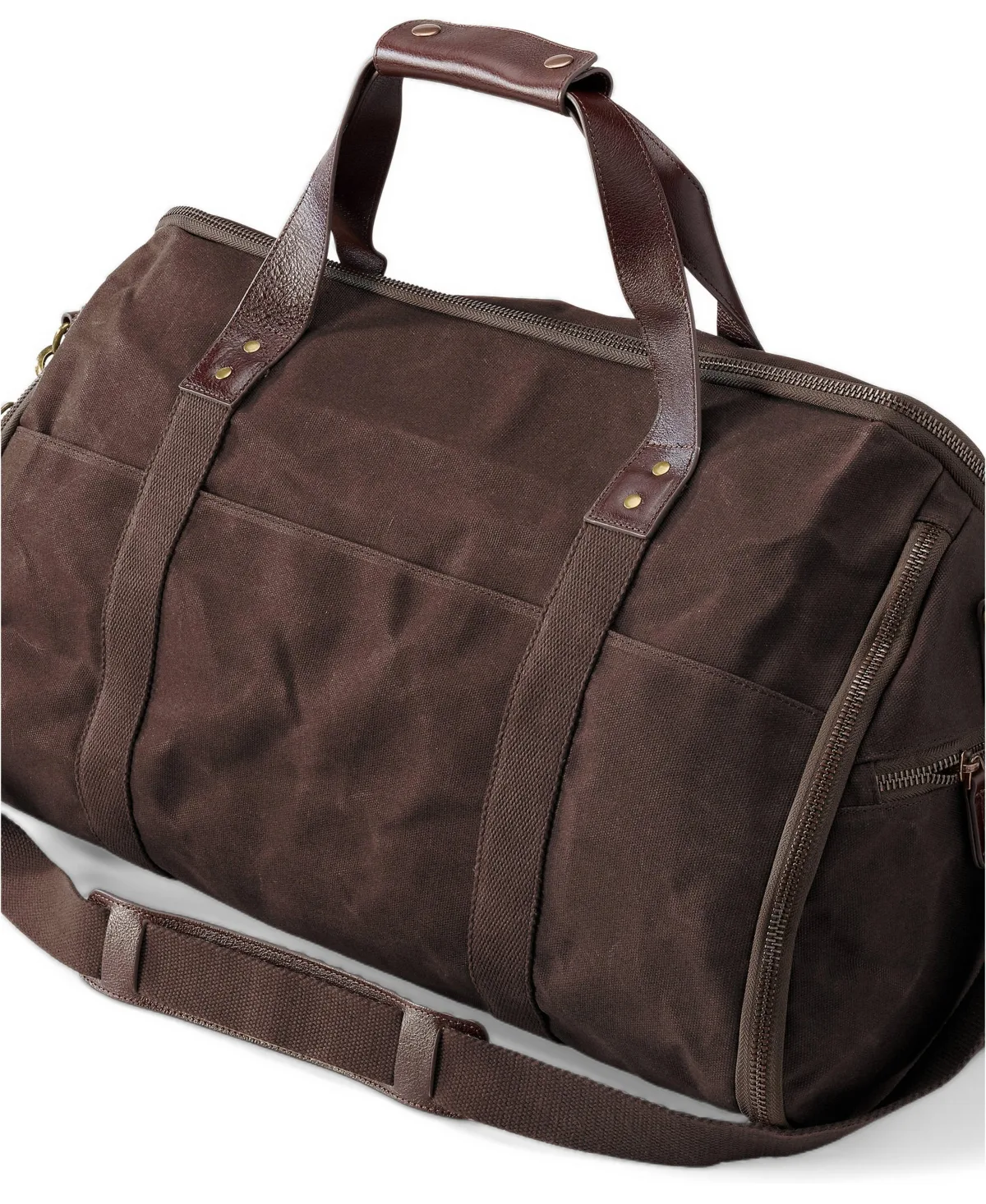 Waxed Canvas Convertible Garment Duffle by Lands' End