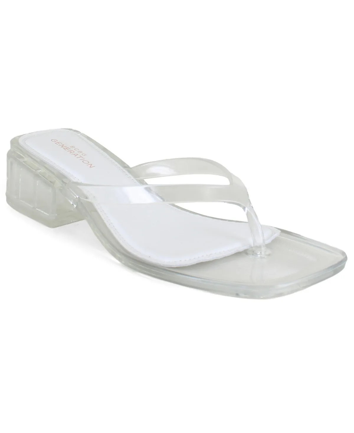 Tassi Heeled Jelly Flip Flop by Bcbgeneration