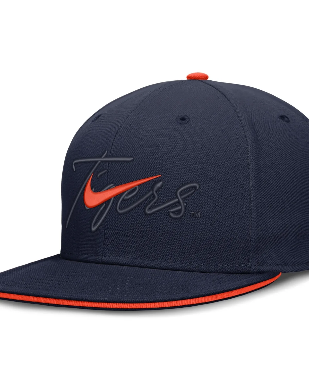 Auburn Tigers Dri-Fit Primetime Script Fitted Hat by Nike