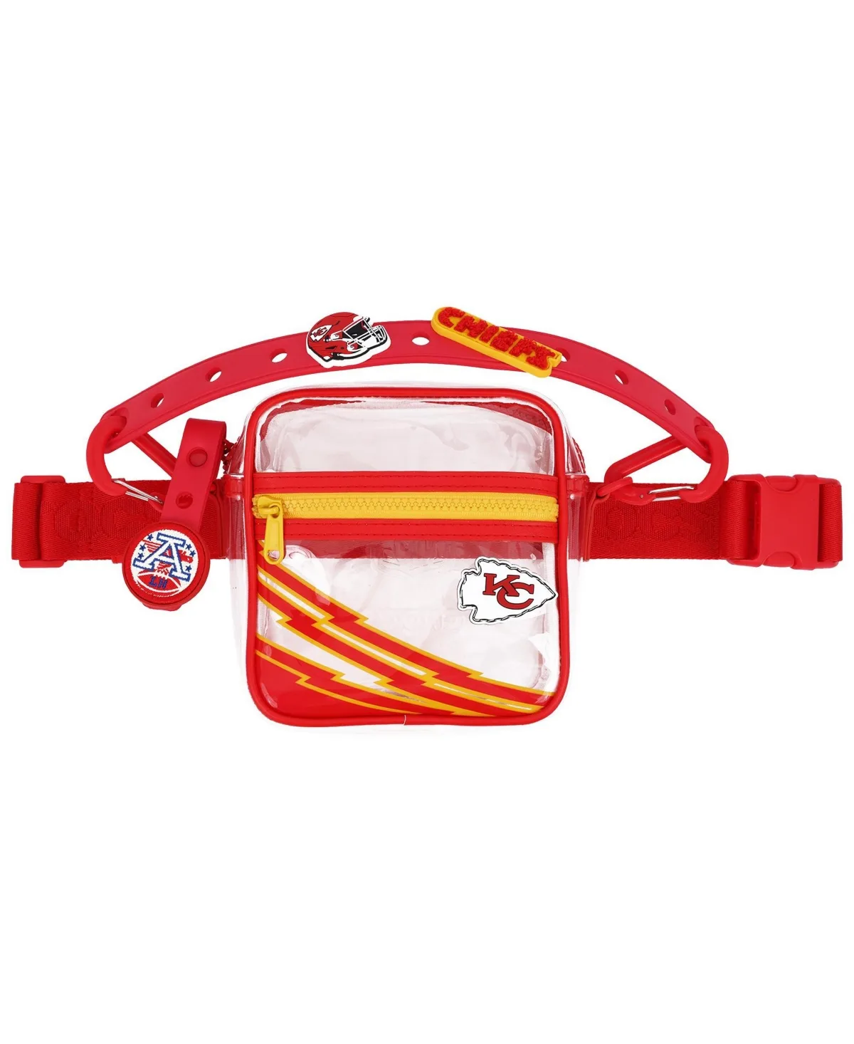 Kansas City Chiefs Clear Crossbody Stadium Bag