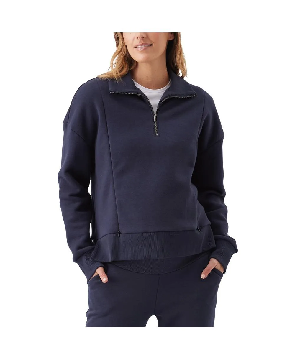 Andi Nursing Quarter-Zip Sweatshirt by Ripe Maternity
