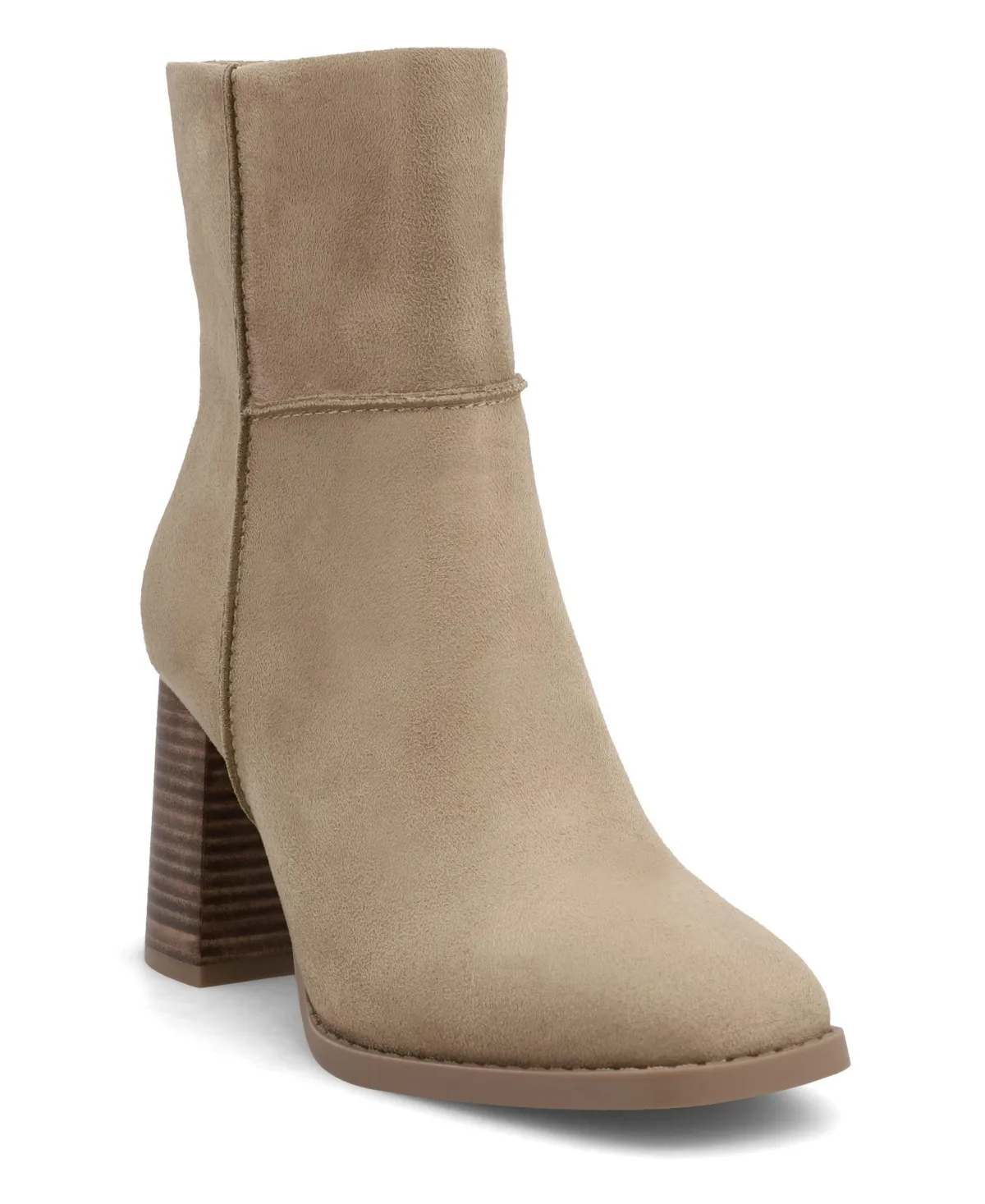 Darian Block Heel Booties by Mia