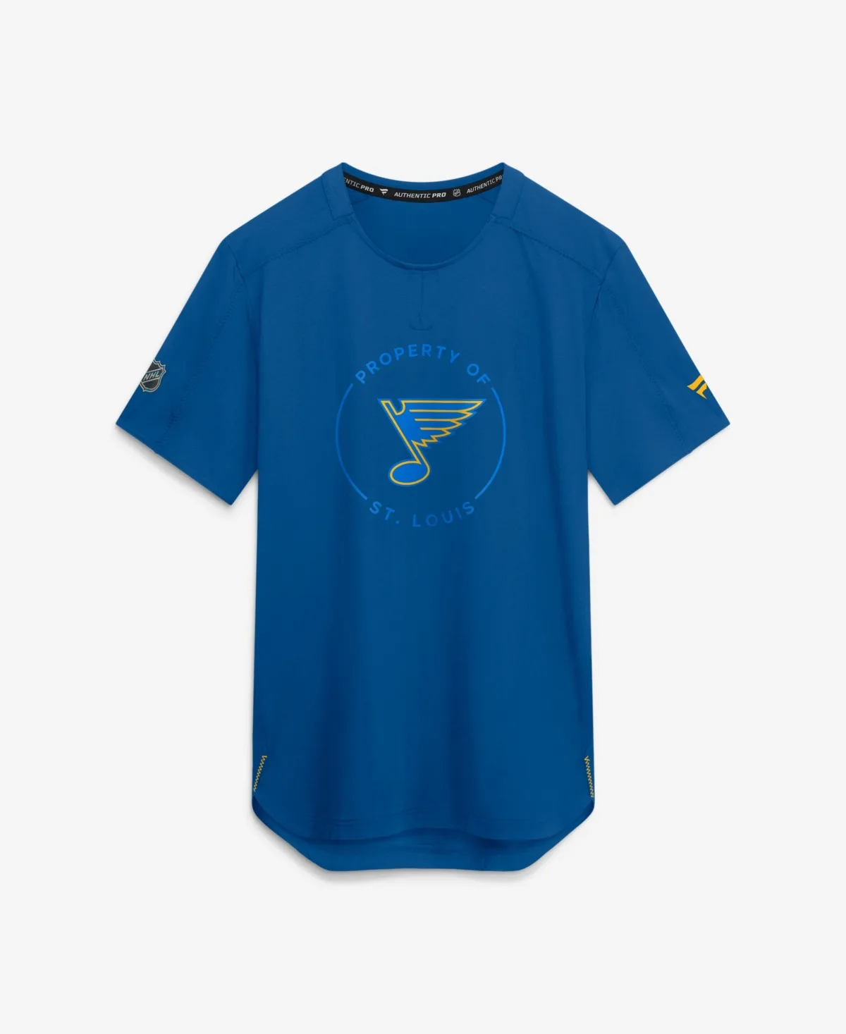 St. Louis Blues Authentic Pro Train Performance T-Shirt by Fanatics