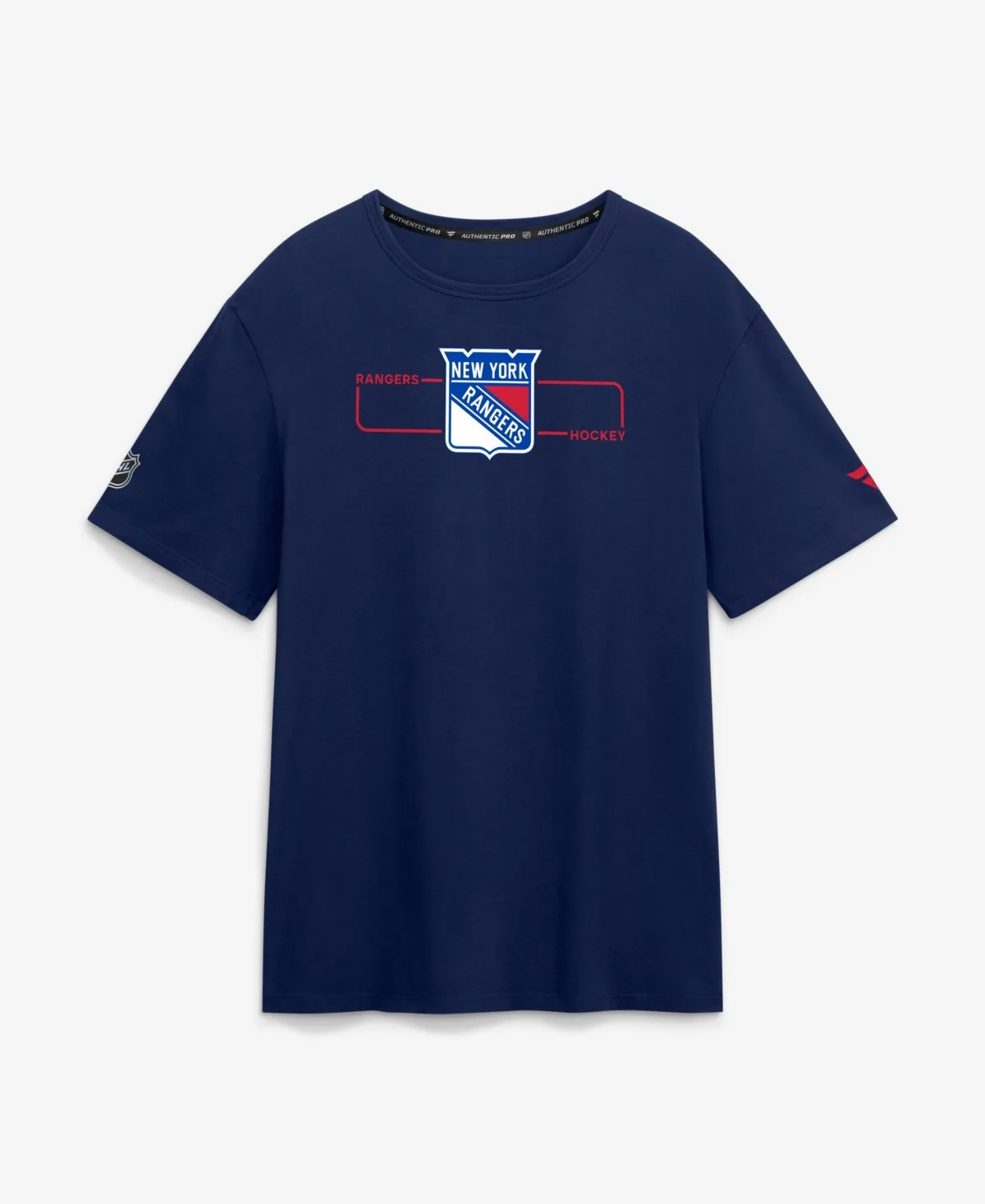 New York Rangers Authentic Pro Primary Logo T-Shirt