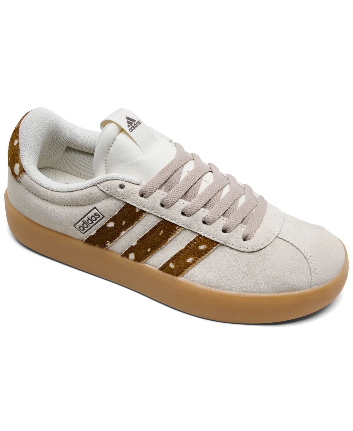 Vl Court 3.0 Low-Top Leather Sneakers by adidas