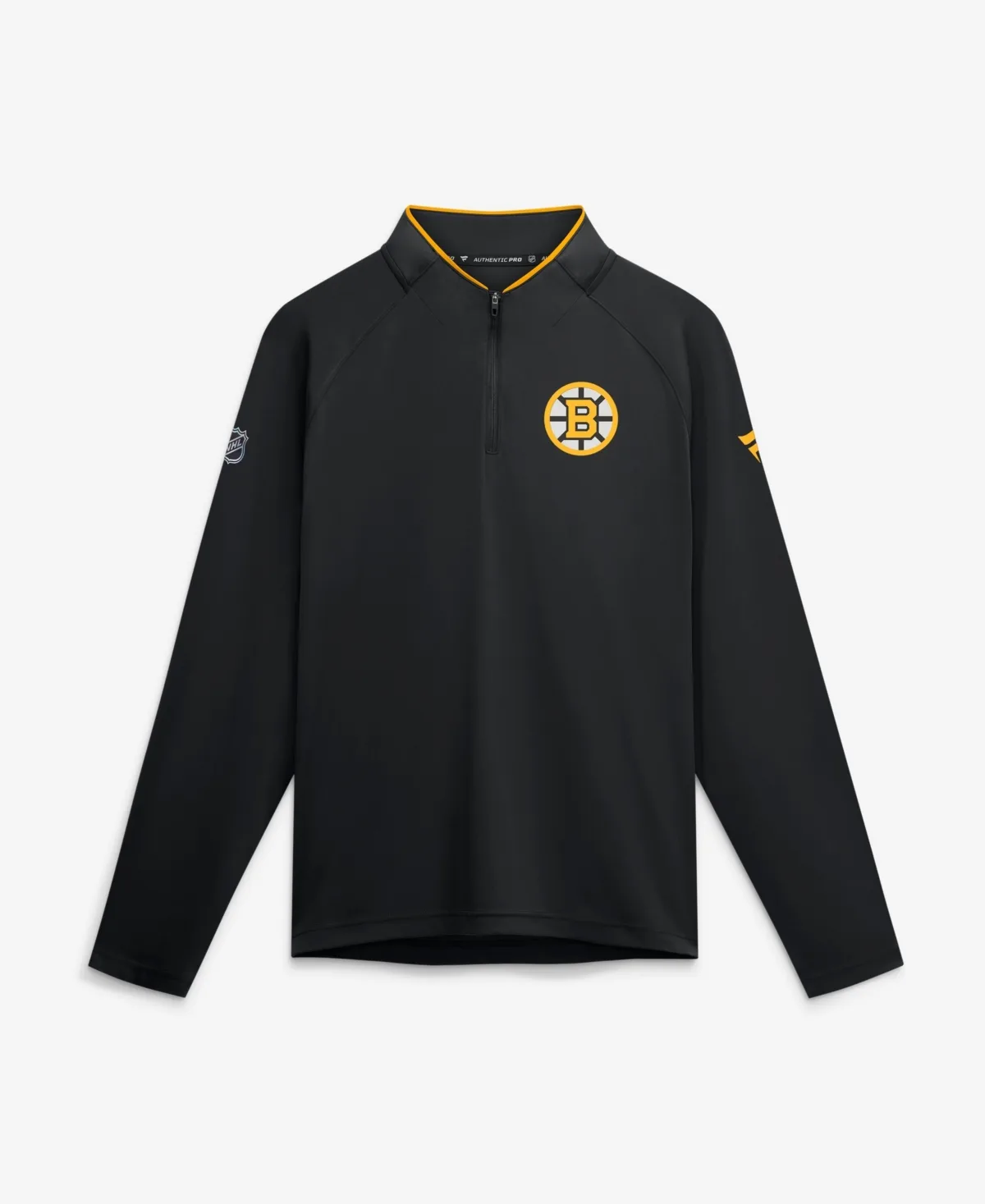 Boston Bruins Authentic Pro Rink Lightweight Quarter-Zip Pullover by Fanatics