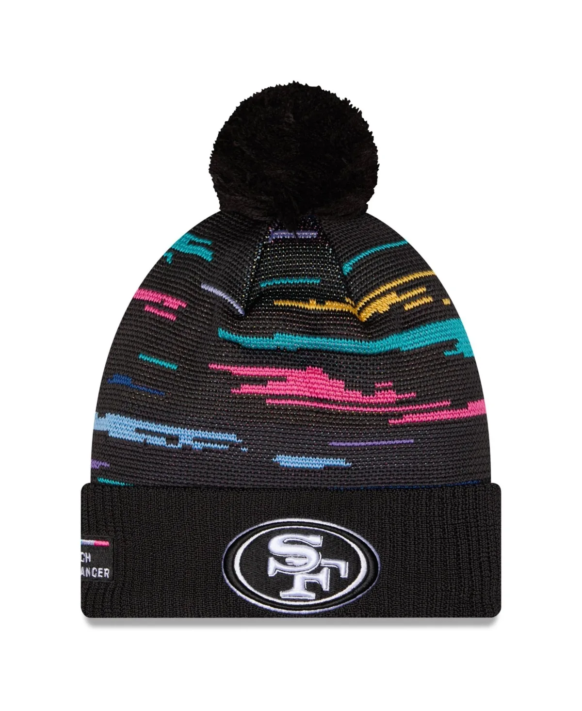 San Francisco 49ers 2026 Nfl Crucial Catch Cuffed Knit with Pom Hat