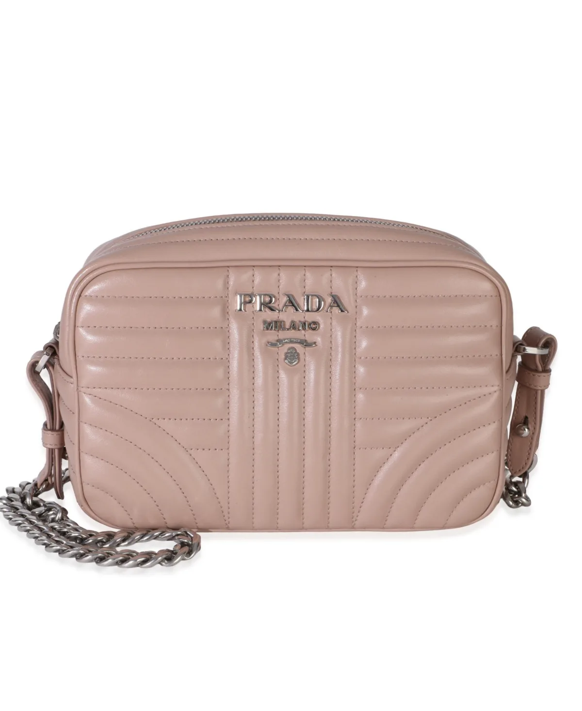 Pre-Owned Prada Nappa Impunture Diagramme Small Camera Bag by Prada