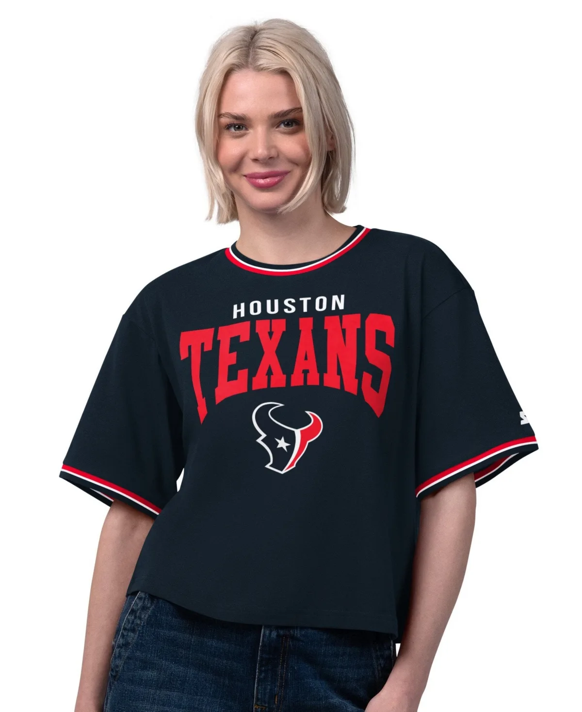 Houston Texans Ace Cropped T-Shirt