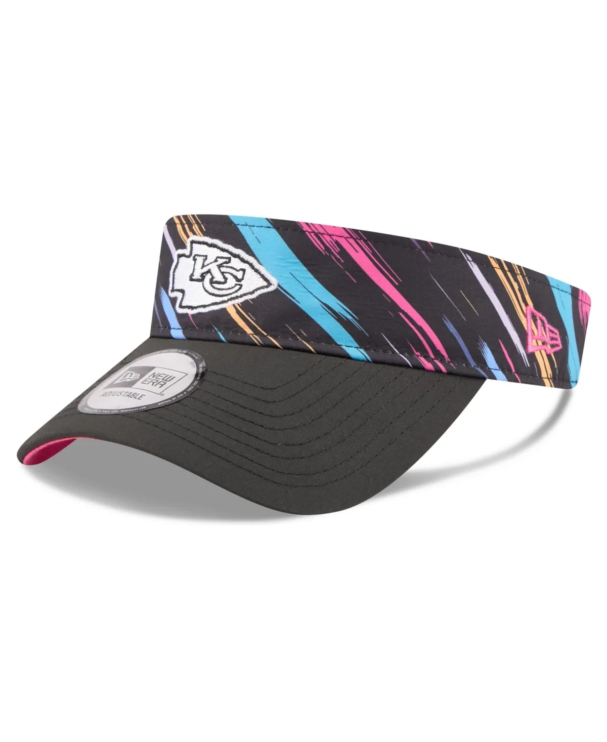 Kansas City Chiefs 2026 NFL Crucial Catch Adjustable Visor by New Era