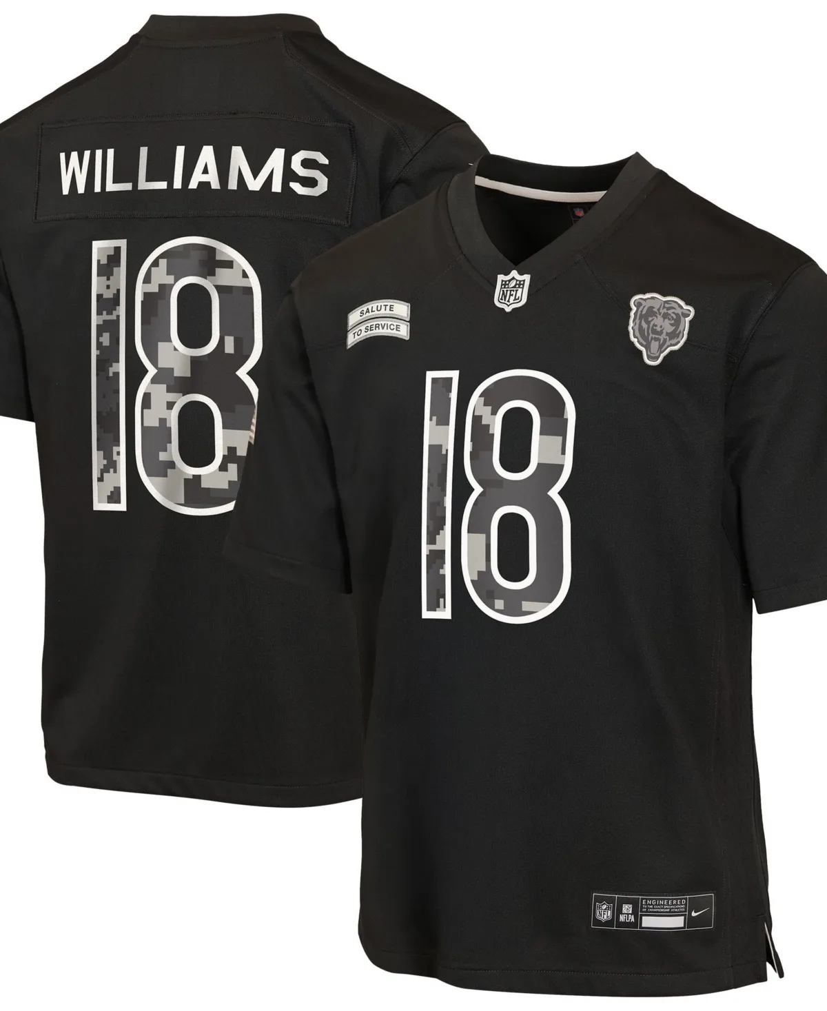 Caleb Williams Chicago Bears 2026 Salute to Service Game Jersey by Nike