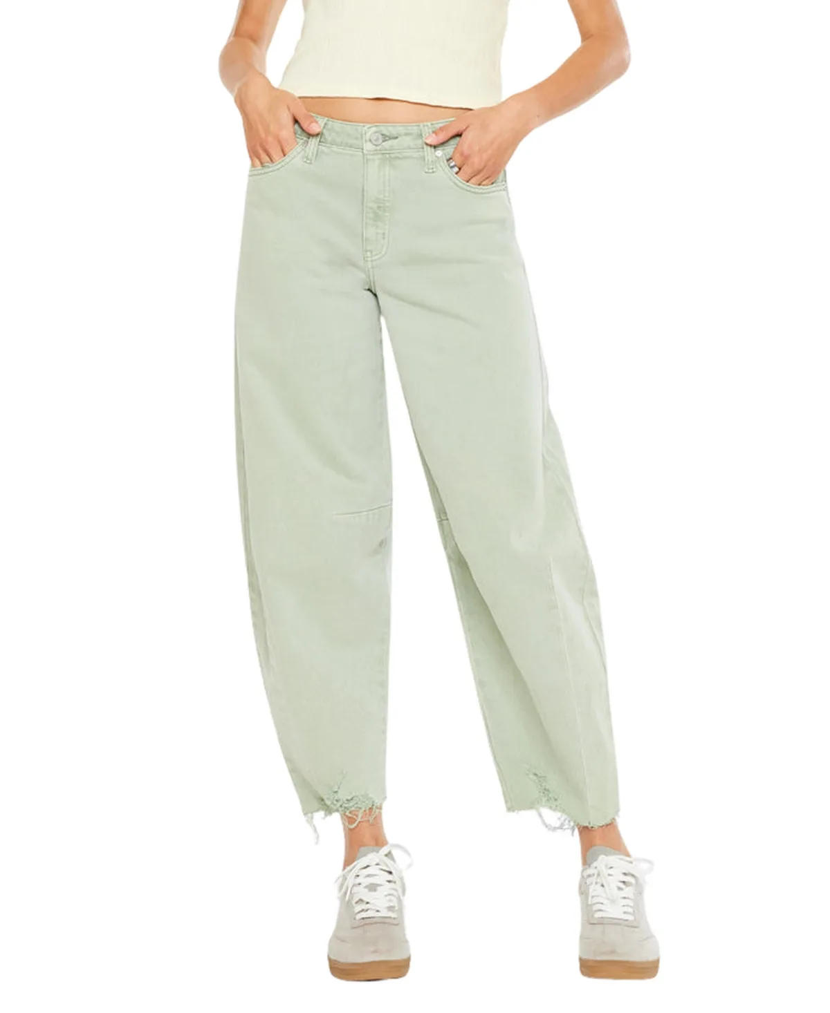 Addison High Rise Horseshoe Jeans by Kancan