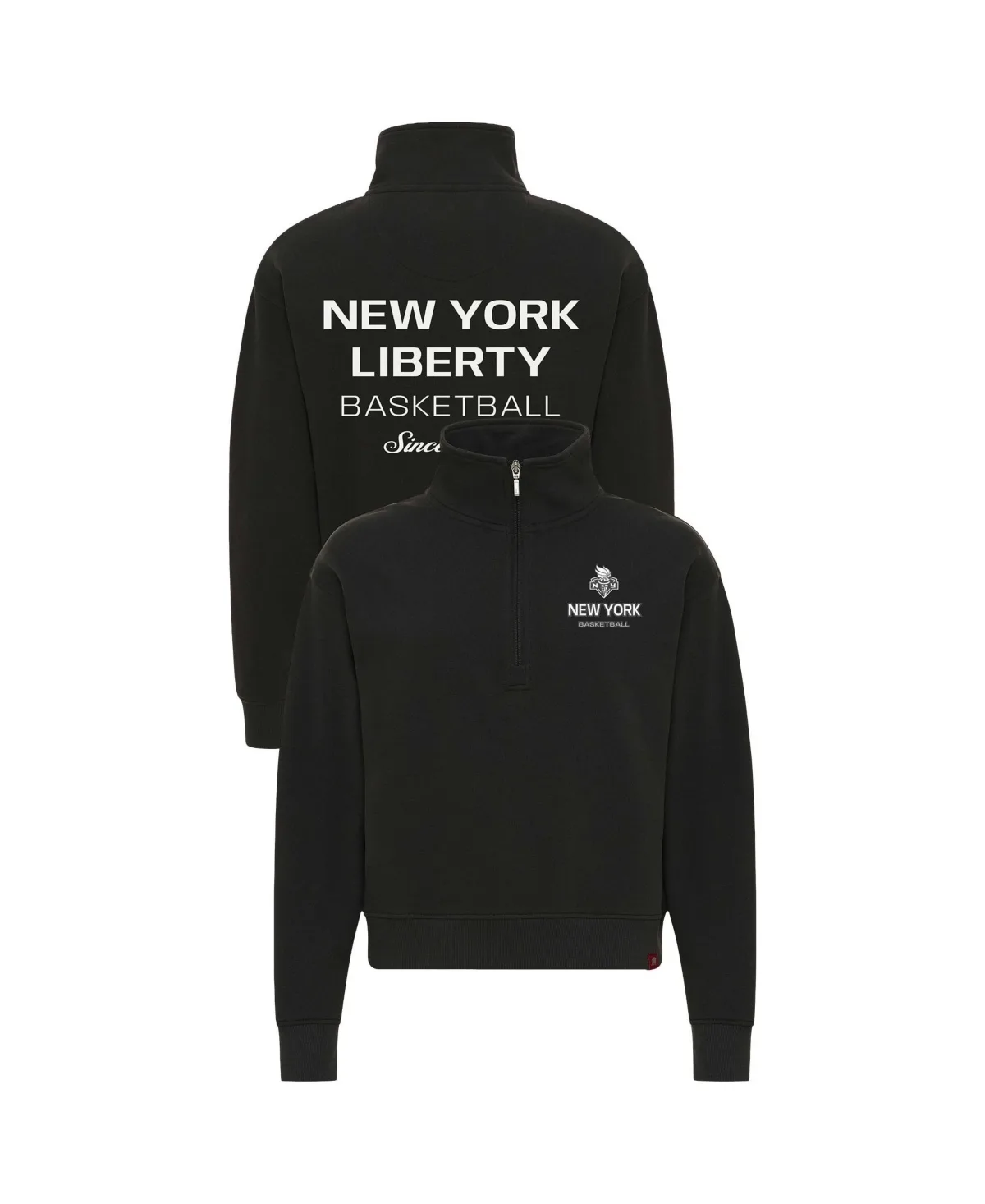 New York Liberty Athletic Club Collection Marant Quarter-Zip Pullover by Sportiqe