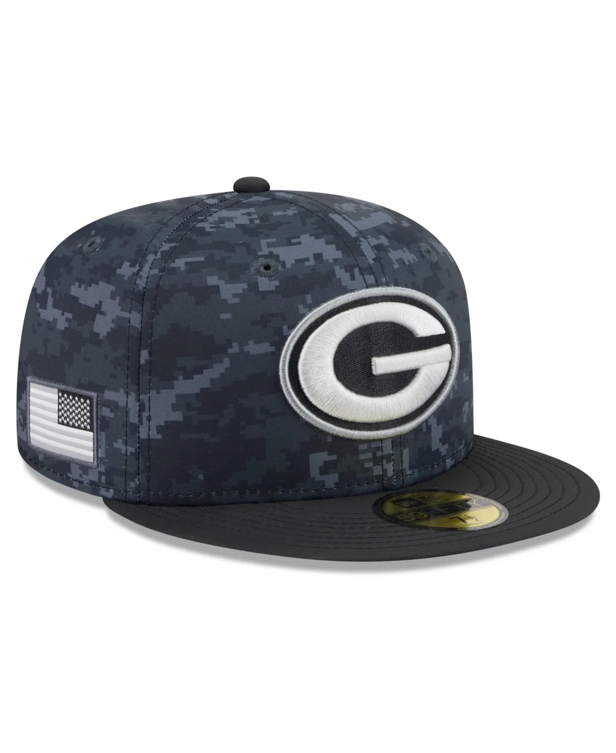 Green Bay Packers 2026 Salute to Service 59FIFTY Fitted Hat by New Era