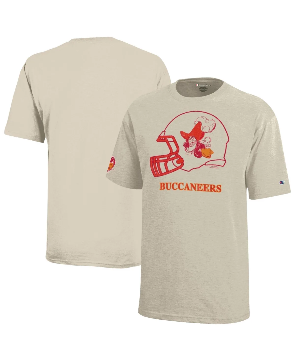 Disney x Oatmeal Tampa Bay Buccaneers Captain Hook T-Shirt by Champion
