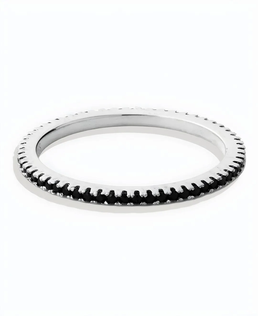 Cubic Zirconia Eternity Ring by Mint & Lily
