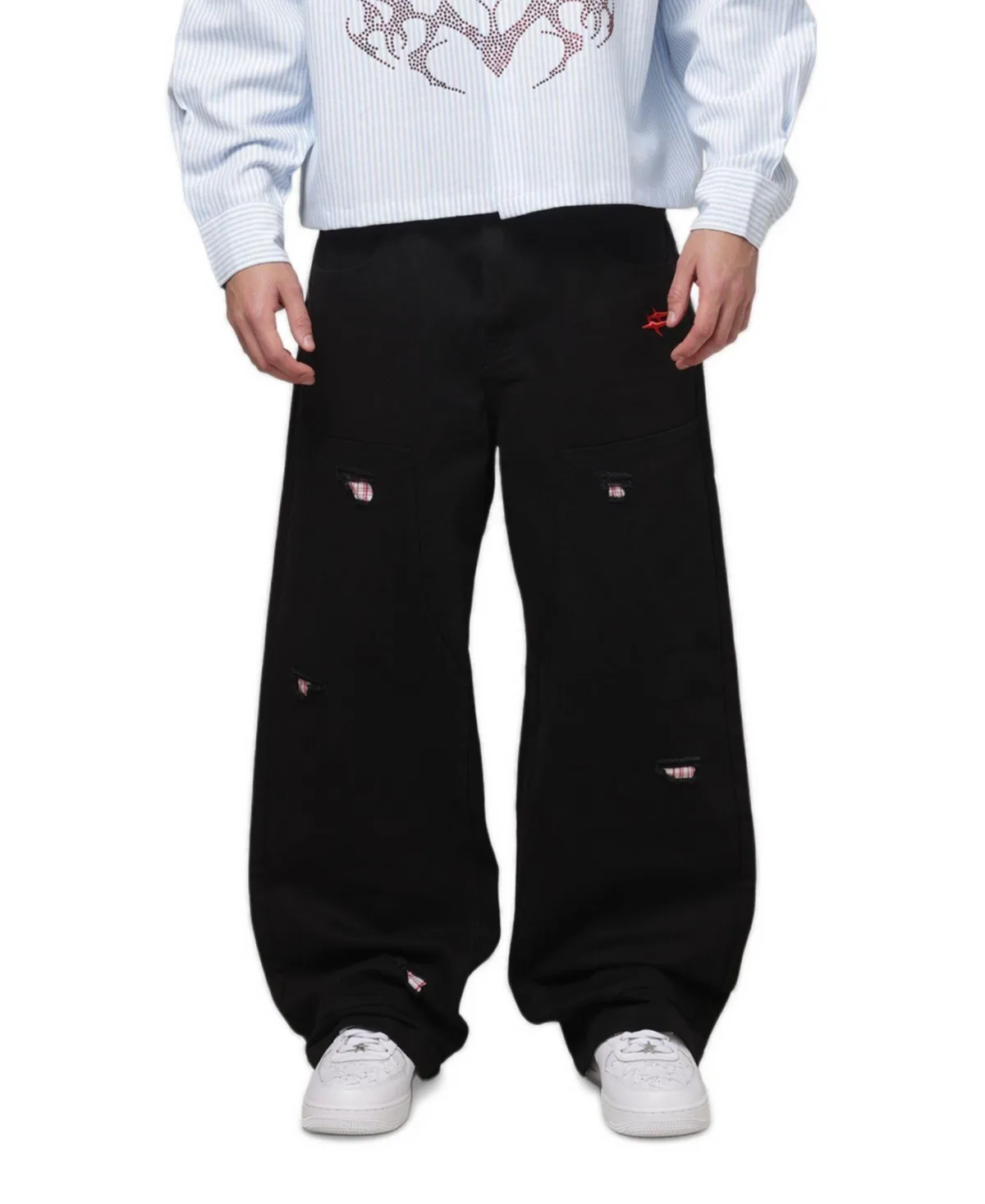 Loiter Starborn Baggy Double-Knee Pants by Loiter