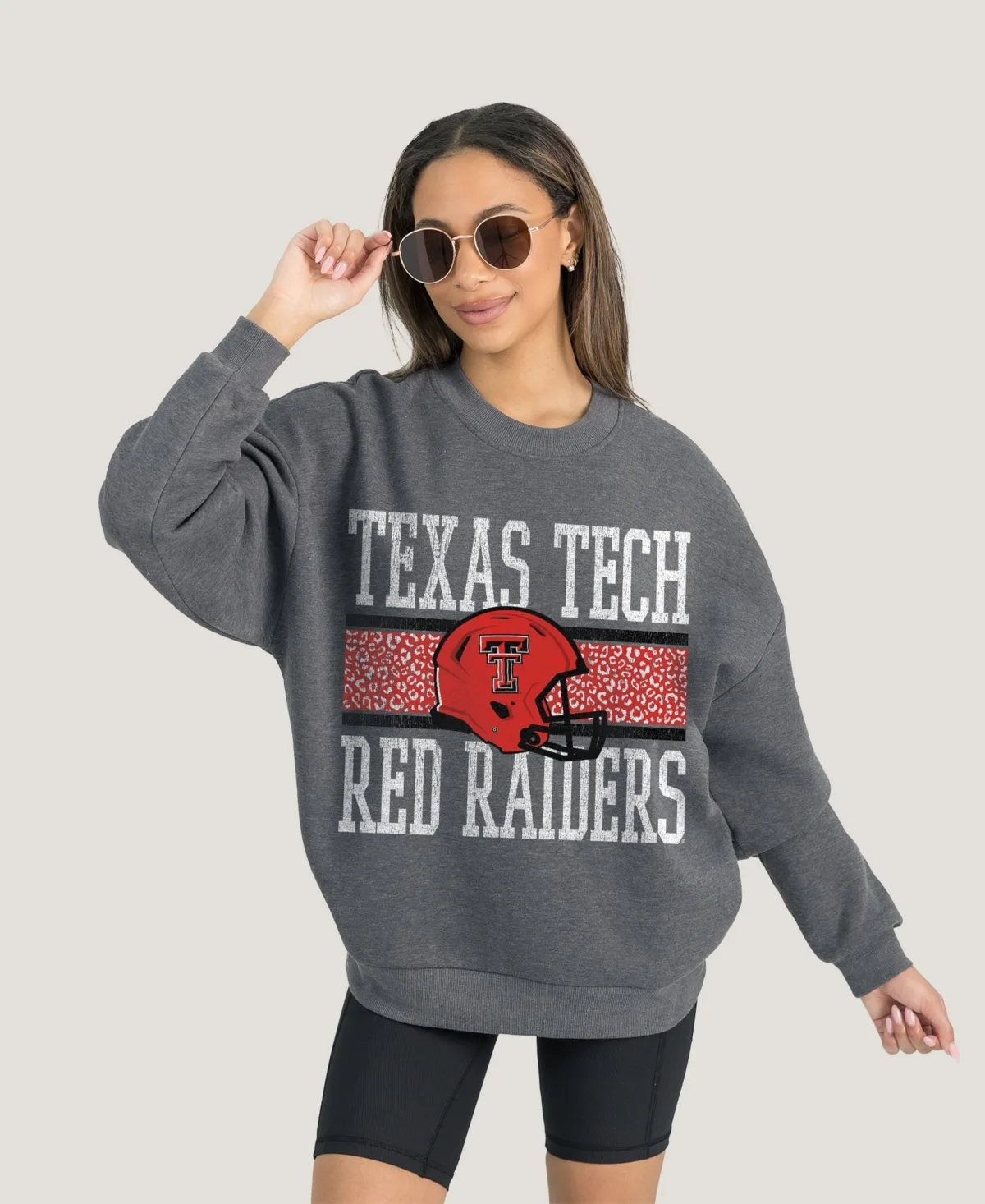 Texas Tech Red Raiders Premium Fleece Pullover Sweatshirt by Gameday Couture