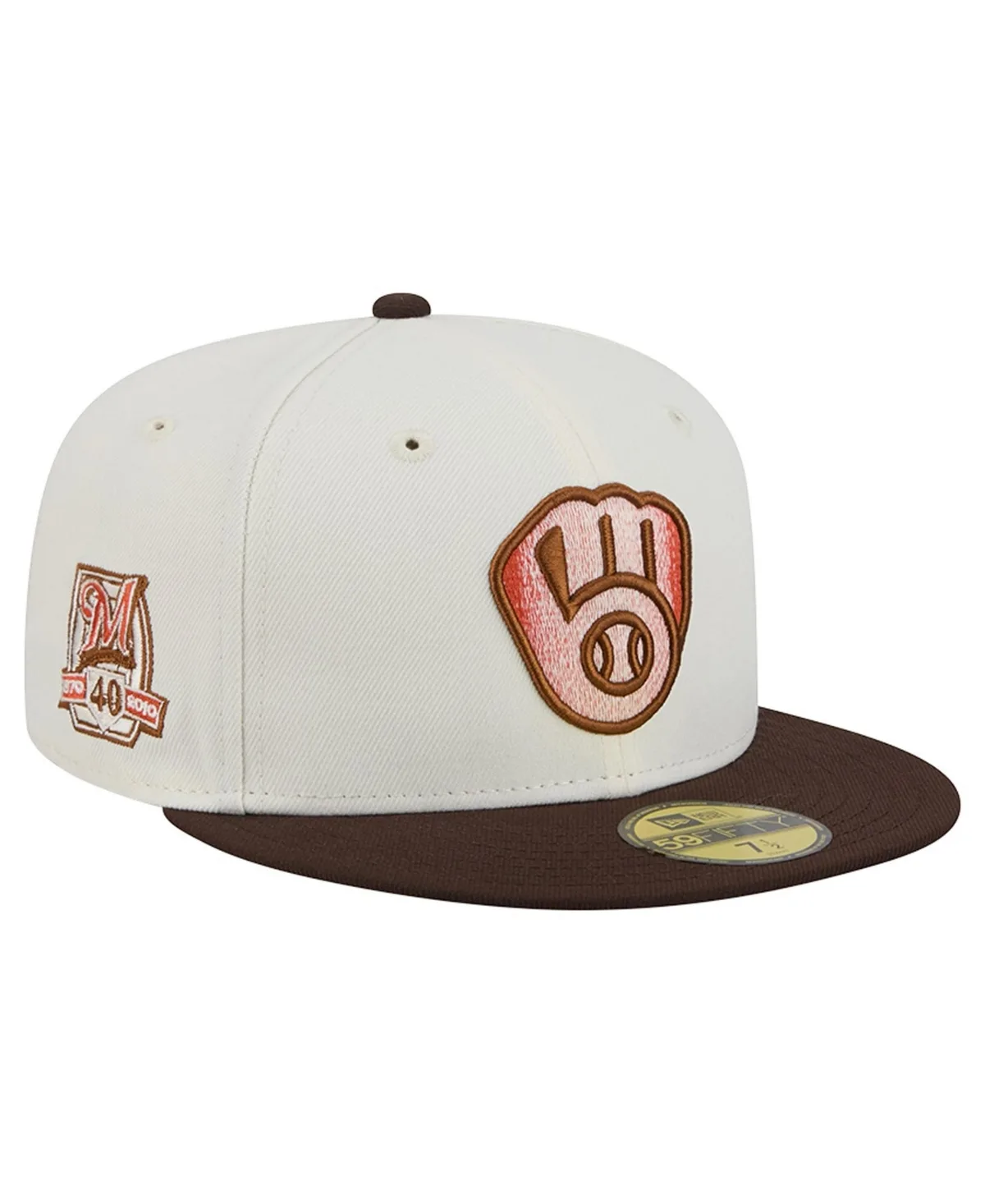 Milwaukee Brewers Pumpkin Spice 59FIFTY Fitted Hat by New Era