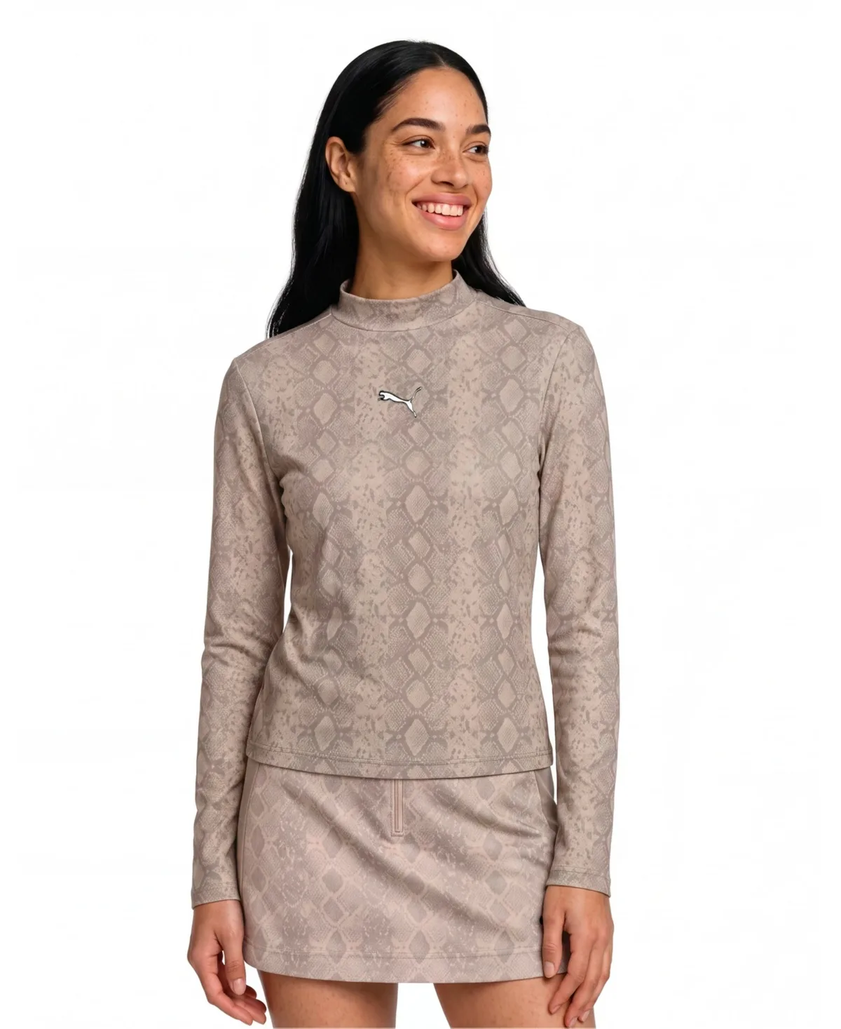 Snake Pack Long-Sleeve Mesh T-Shirt by PUMA
