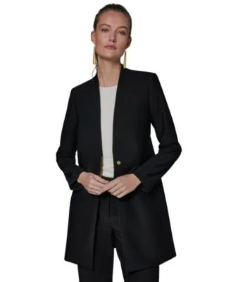 V Neck Jacket by Donna Karan New York
