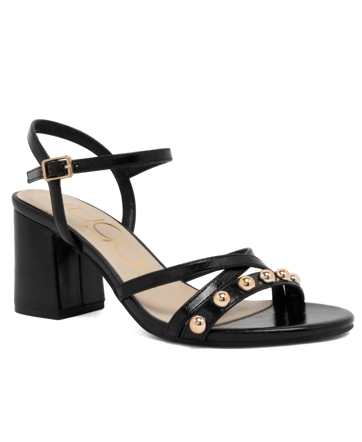 Noleney Block Heel Dress Sandals by Sugar