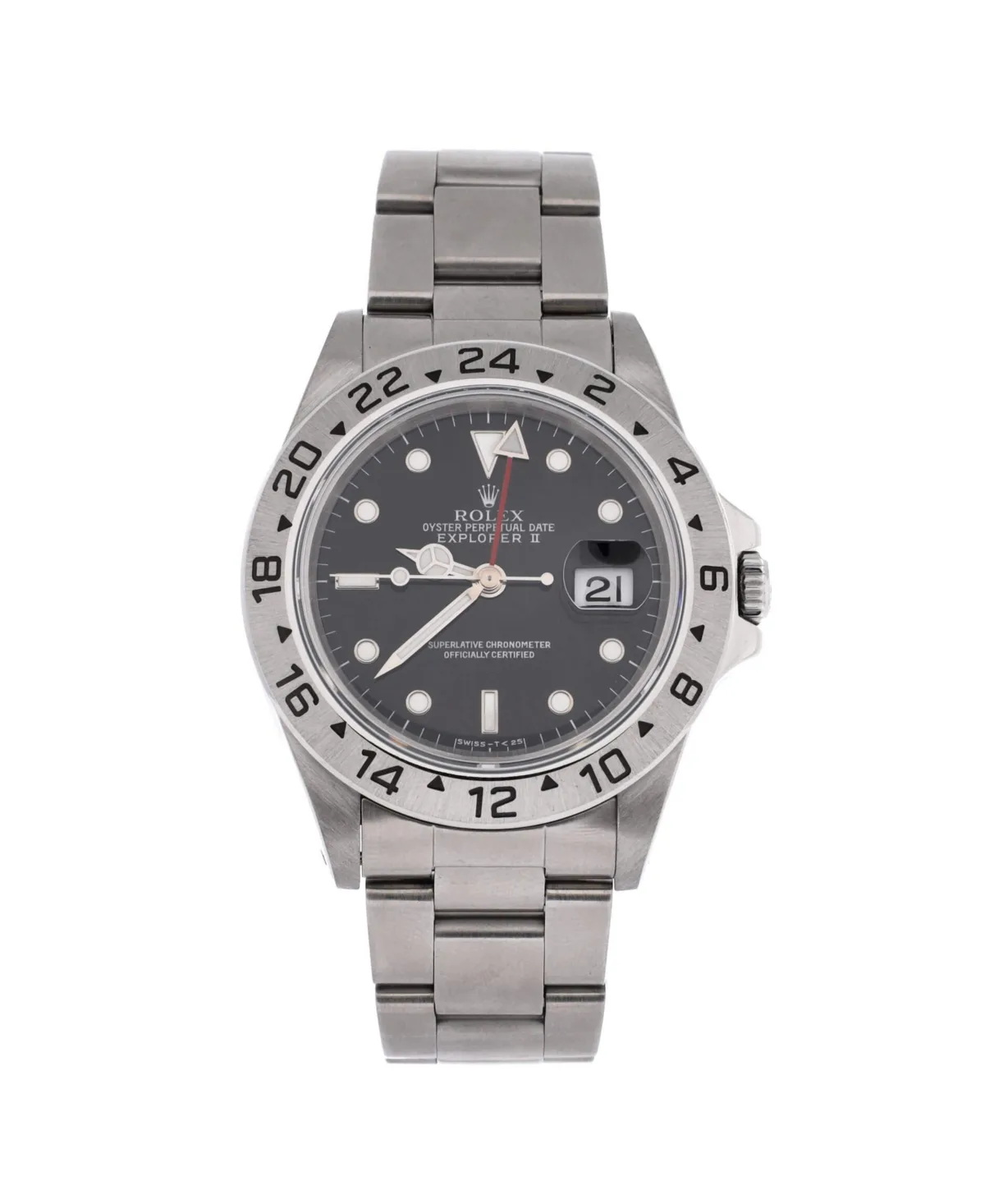Pre-Owned Rolex Automatic Explorer Ii Stainless Steel Watch, 40mm by Pre Owned Rolex