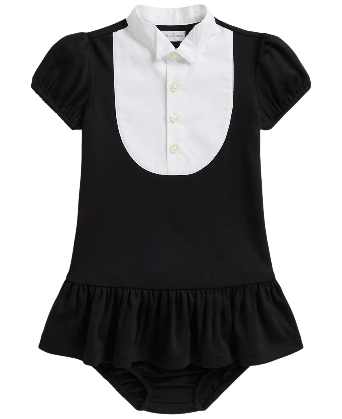 Point Collar Dress with Matching Bloomer by Polo Ralph Lauren