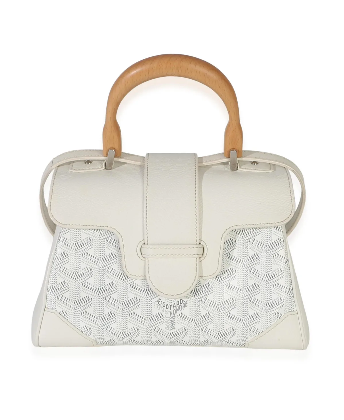 Pre-Owned Goyard Goyardine Canvas Saigon Souple Mini by Pre Owned Goyard