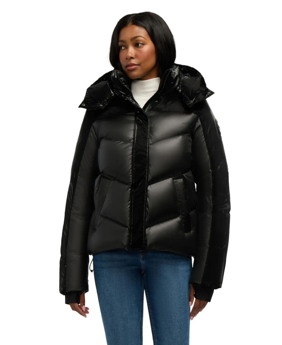 Violet Midweight Puffer Jacket