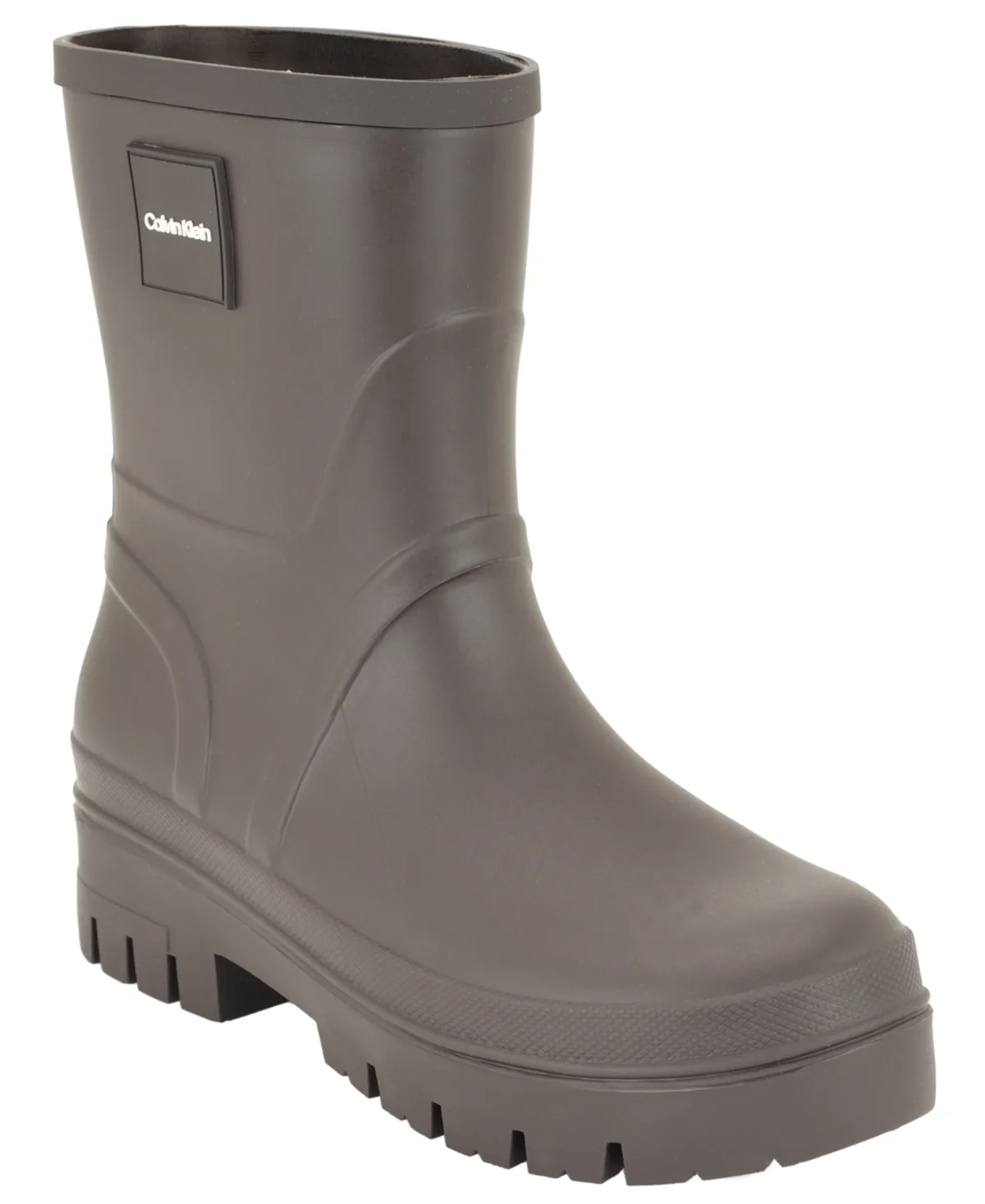 Driz Lug Sole Pull-On Rain Boots by Calvin Klein