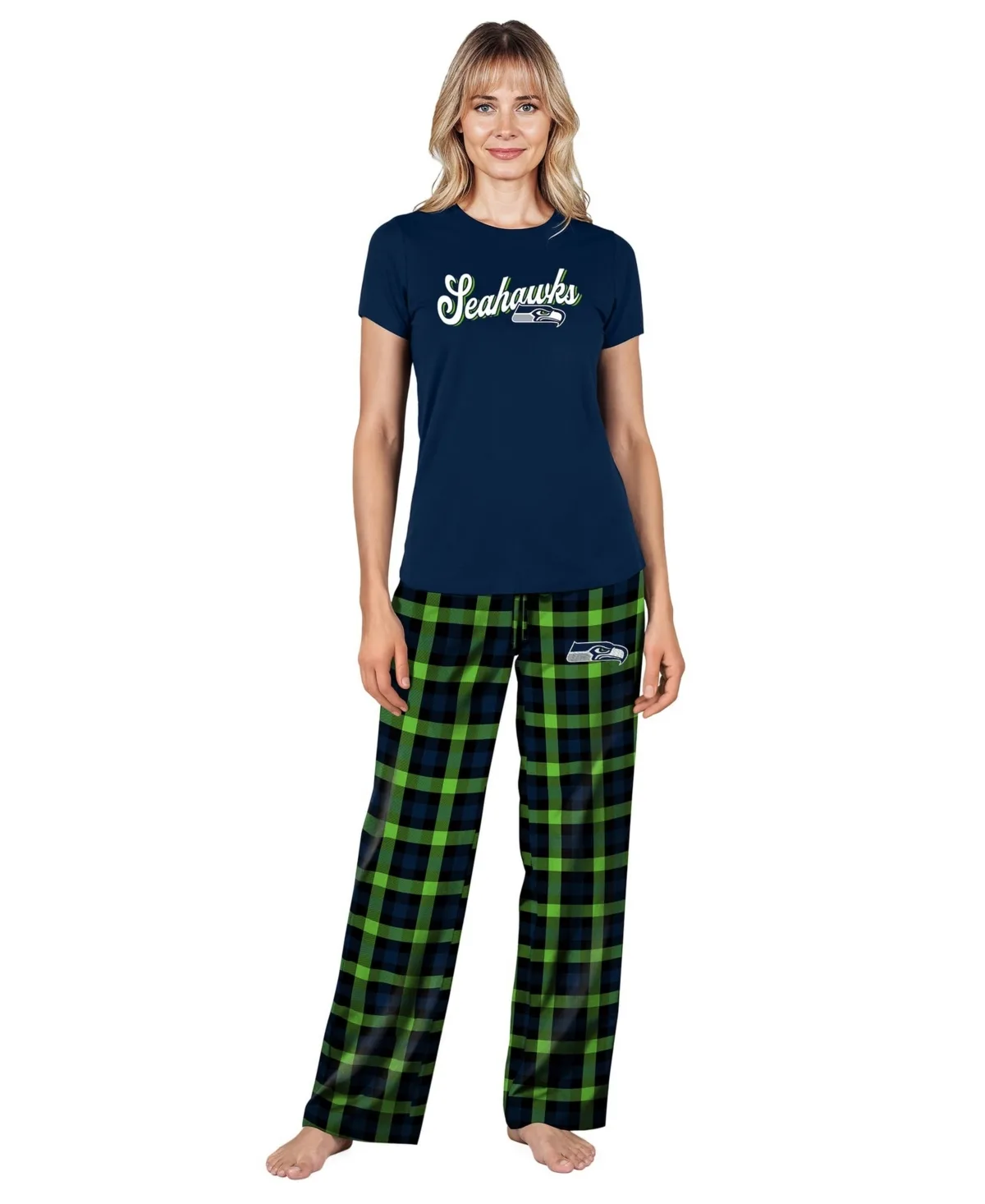 Seattle Seahawks Highland Sleep Set by Concepts Sport