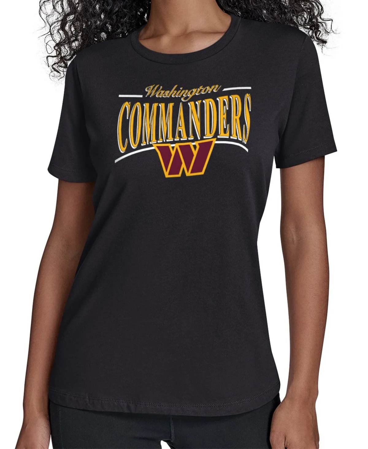 Washington Commanders Arch Stripe T-Shirt by Starter