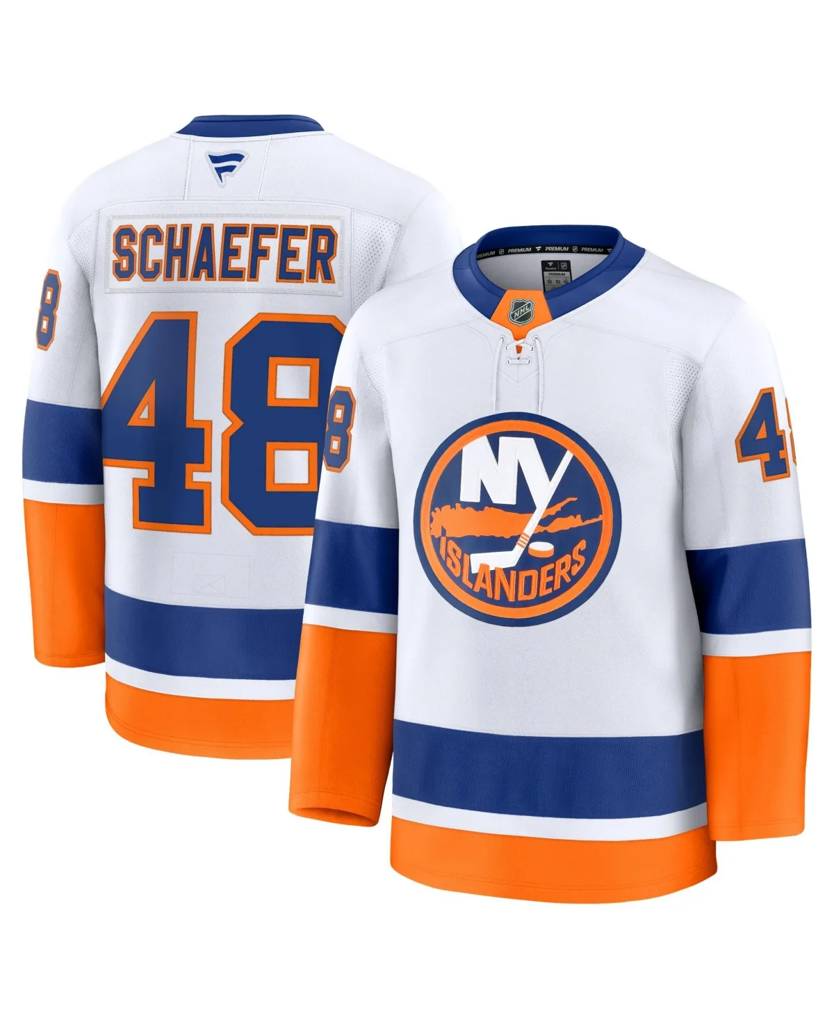 Matthew Schaefer New York Islanders Away Premium Jersey by Fanatics
