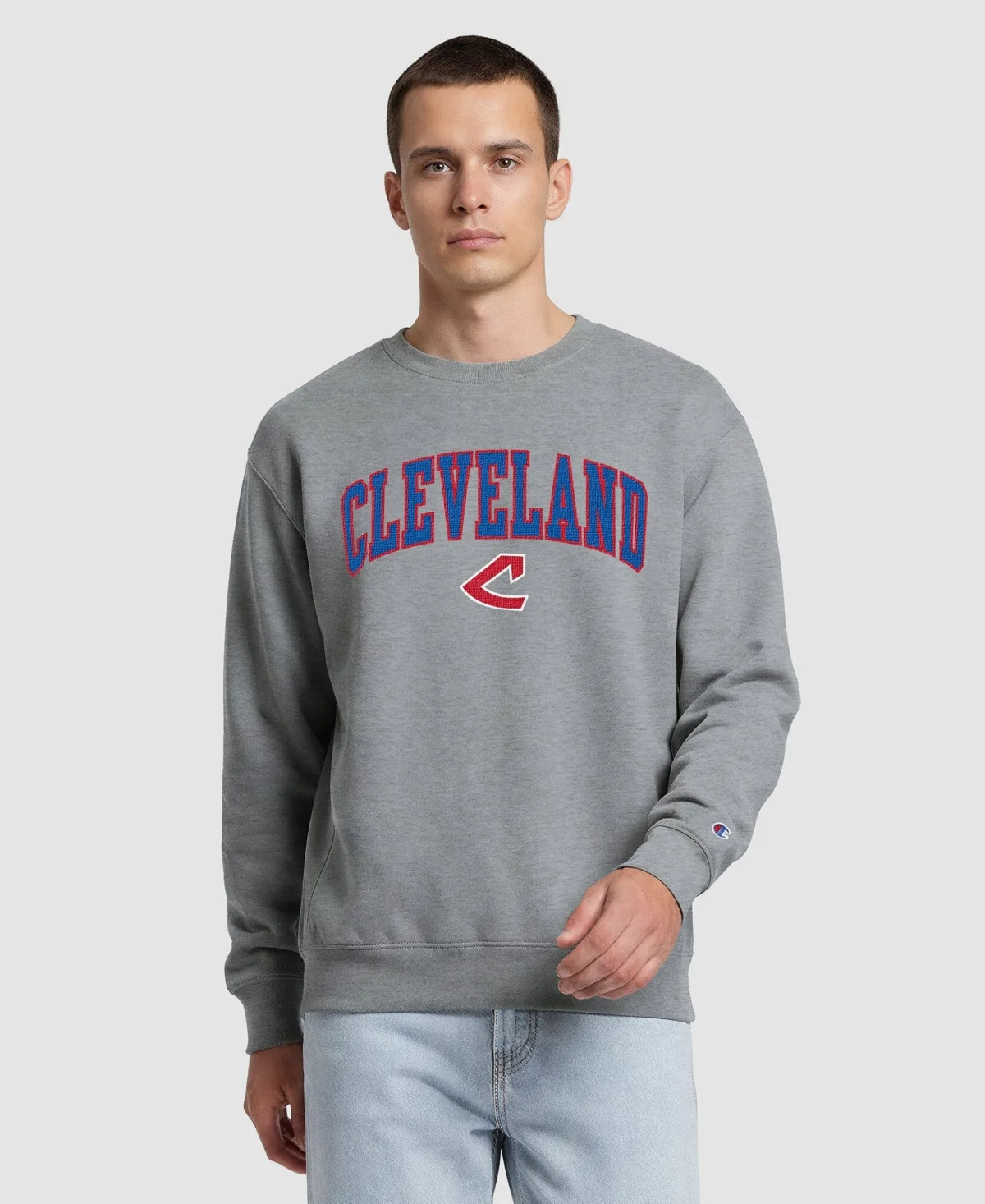 Cleveland Guardians Fleece Crew Sweatshirt by Champion