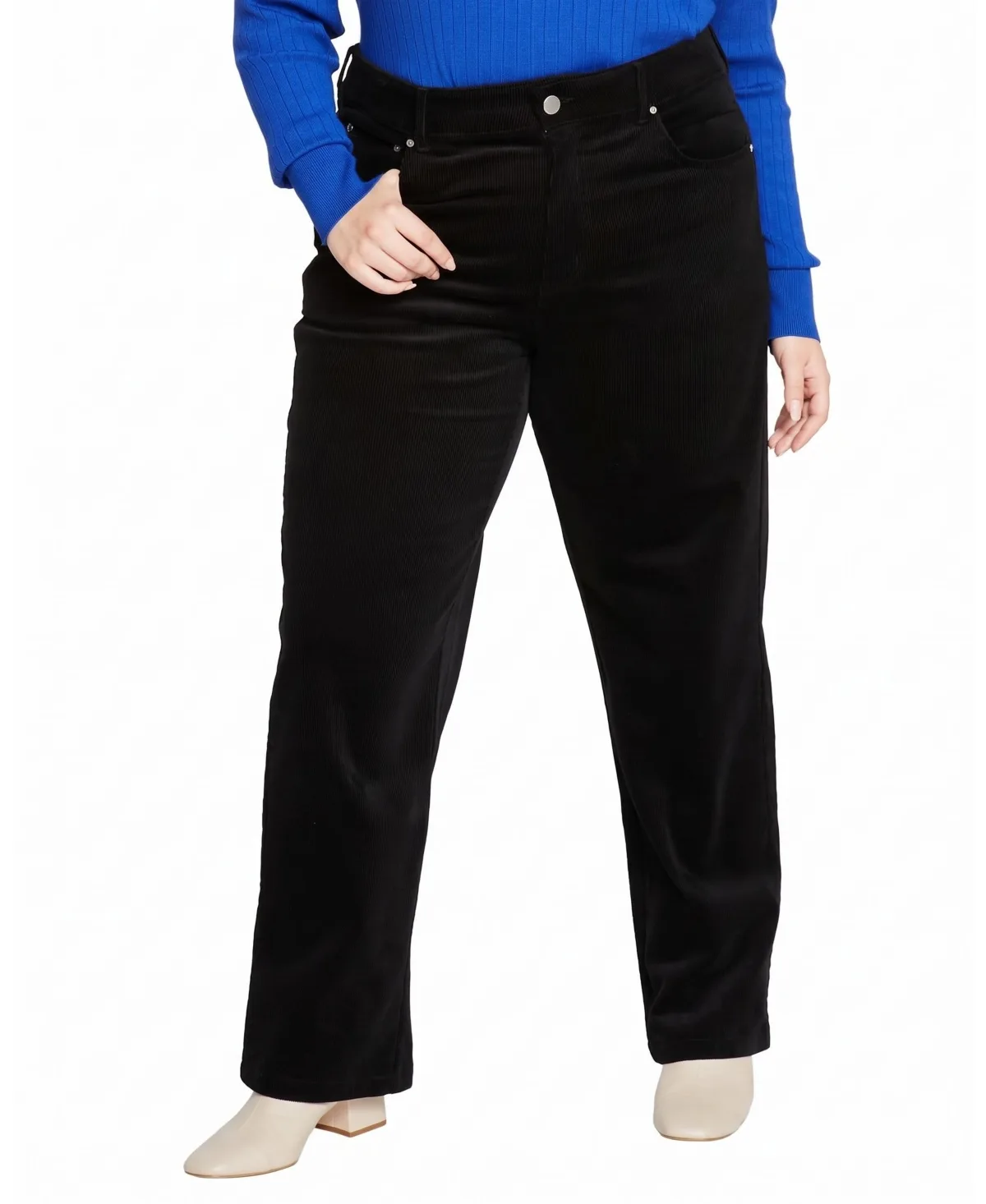 Cassidy High Rise Straight Corduroy Pants by Universal Standard