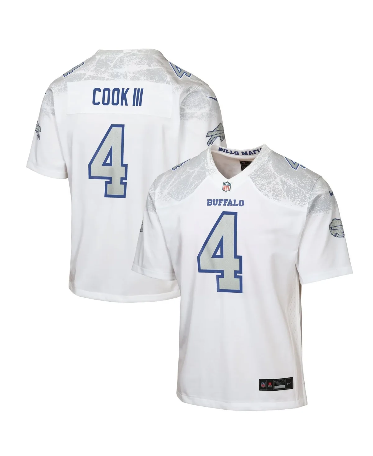 James Cook Iii Buffalo Bills Rivalries Collection Game Jersey by Nike
