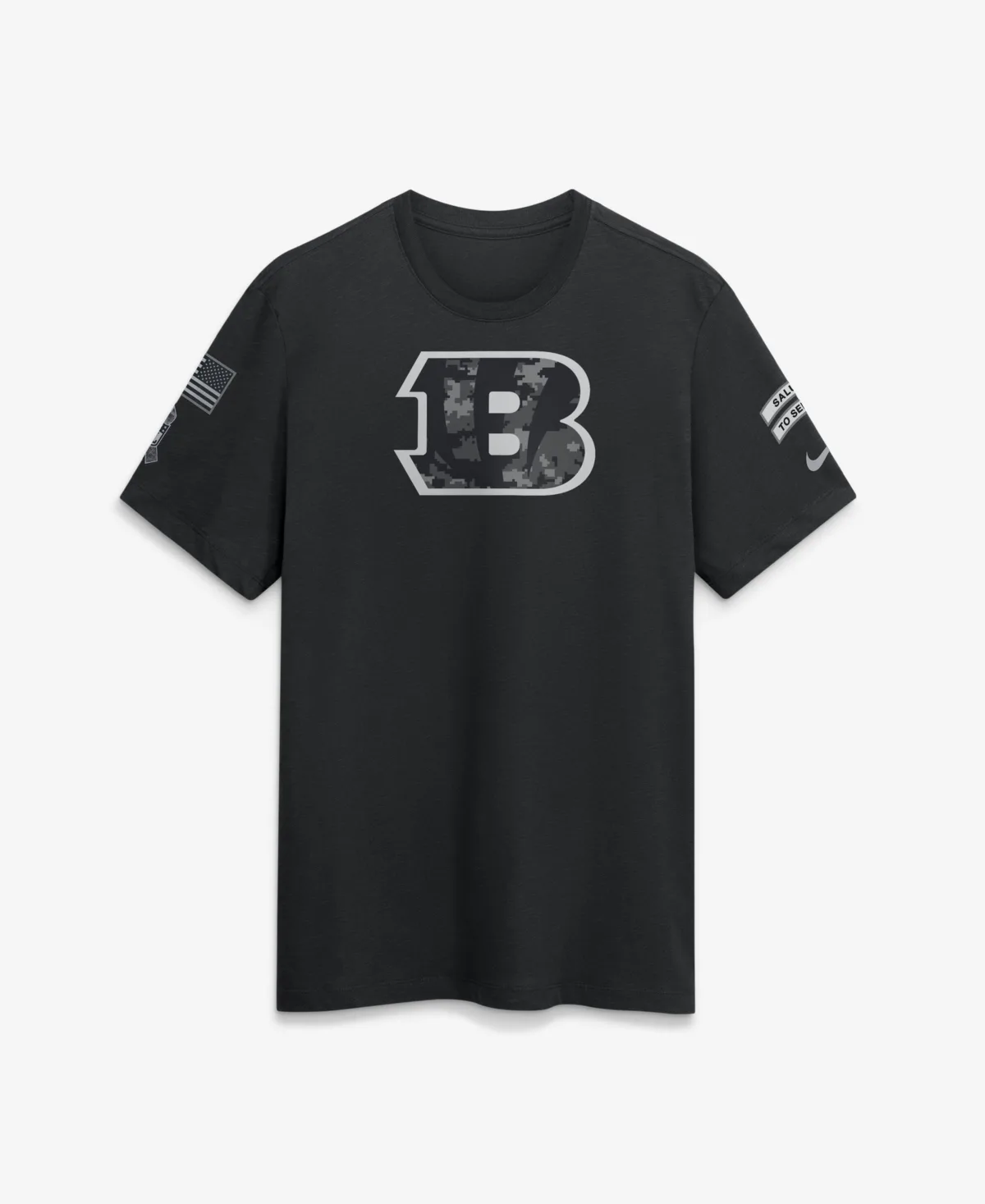 Cincinnati Bengals 2026 Salute to Service Slub T-Shirt