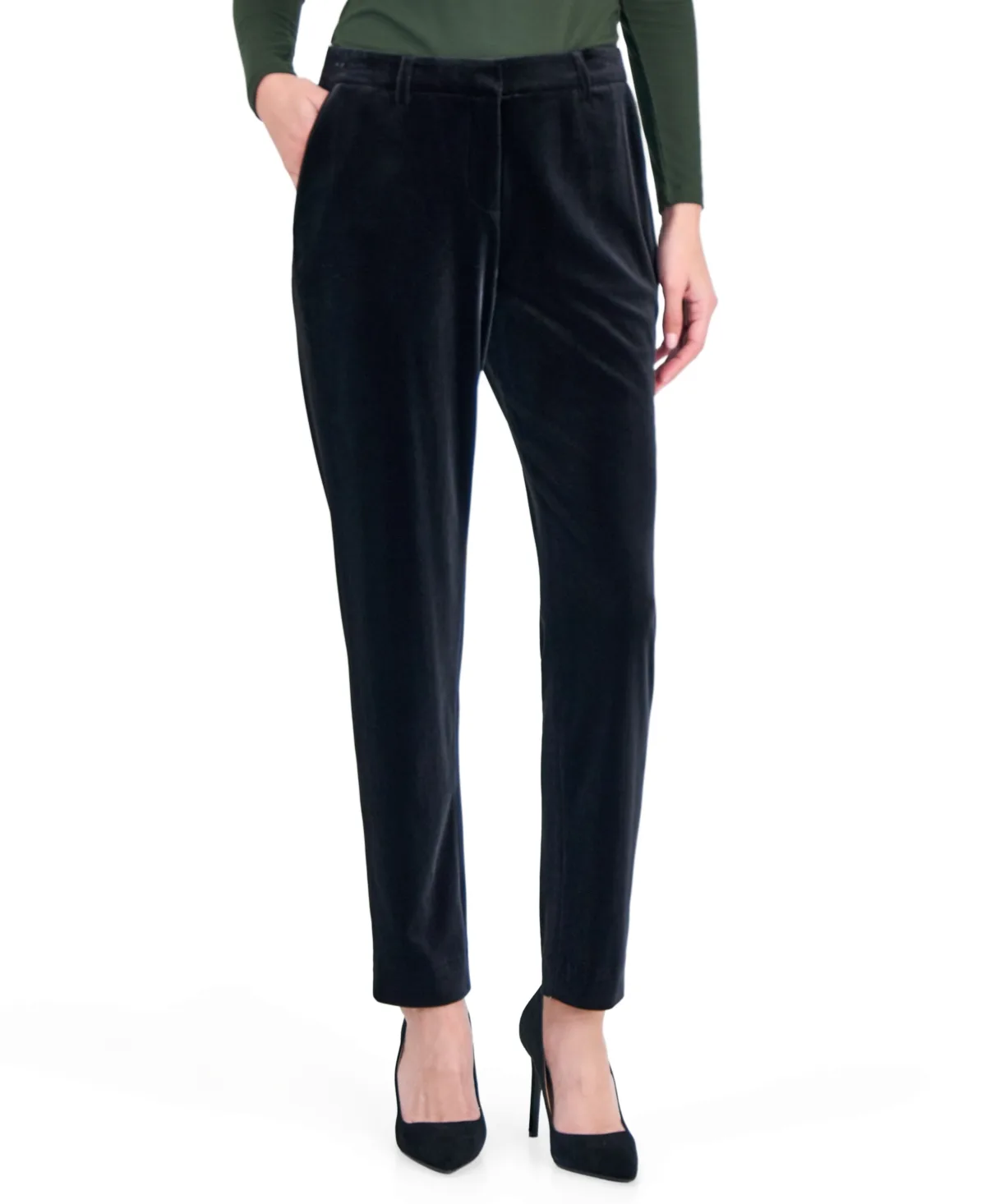 Velvet Straight Ankle Pants by Tahari