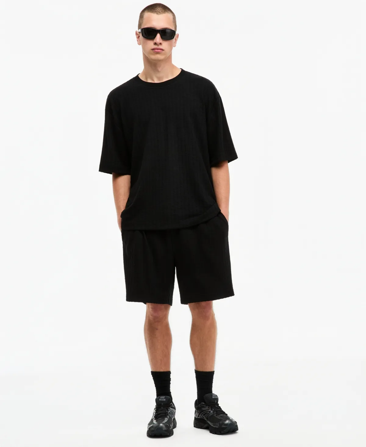 Cable-Knit Pull-On Shorts, 7" Inseam by Mode of One